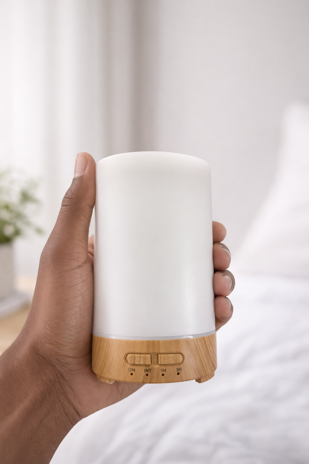 Nidra Vibe™ | Ultrasonic Essential Oil Diffuser & Ambient Light