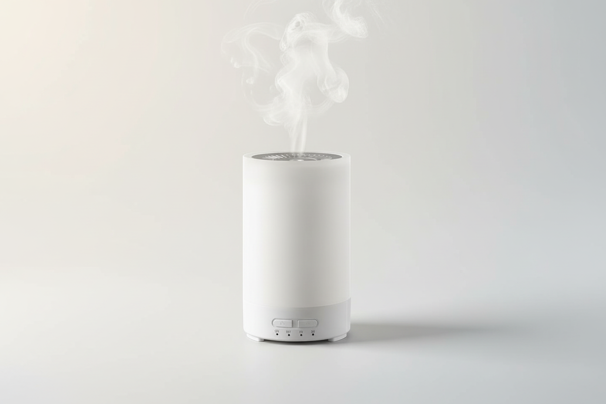 Nidra Vibe™ | Ultrasonic Essential Oil Diffuser & Ambient Light